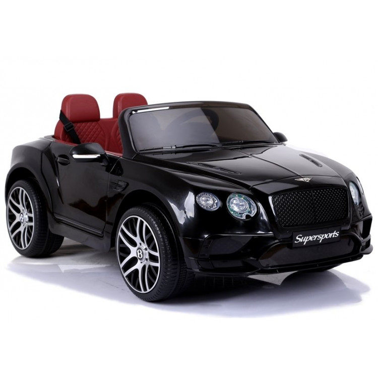 Elektrické autíčko - Bentley Supersports JE1155 - nelakované - čierne